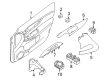 Diagram for Nissan Rogue Sport Power Window Switch - 25401-6MA0D