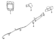 Diagram for Nissan Sentra Parking Assist Distance Sensor - 28438-6LB5A