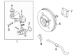 Diagram for 2023 Nissan Rogue Brake Booster - 47210-6RR0A