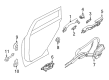 Diagram for Nissan Door Lock - 82501-6LE0A