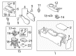 Diagram for 2020 Nissan Leaf Automatic Transmission Shifter - 34901-5SA1B