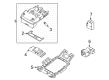 Diagram for Nissan Rogue Dome Light - 26430-6RA0A