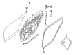 Diagram for 2022 Nissan Sentra Door Seal - 82839-6LE0A