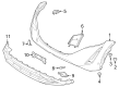 Diagram for 2023 Nissan ARIYA Bumper - 62022-5MP0H