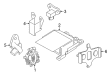 Diagram for Nissan NV Air Bag - 985P1-9SJ8A