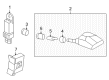 Diagram for 2023 Nissan Z TPMS Sensor - 40700-6GP0A