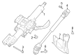 Diagram for Nissan ARIYA Steering Column Cover - 48985-5MP0A