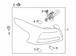 Diagram for Nissan Altima Back Up Light - 26555-6CA1B