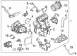 Diagram for 2021 Nissan Versa A/C Hose - 92400-5RB1A