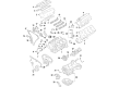 Diagram for 2022 Nissan Pathfinder Timing Cover - 13500-6TA0A