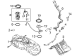 Diagram for 2021 Nissan Rogue Fuel Filler Hose - 17228-6RR0B