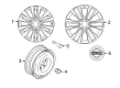 Diagram for 2022 Nissan Titan Wheel Cover - 40342-6JL0A