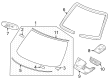 Diagram for Nissan Z Windshield - G2700-6GP0A