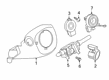 Diagram for 2020 Nissan Kicks Steering Column Cover - 48470-5EE1A