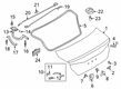 Diagram for 2020 Nissan Altima Weather Strip - 84830-9HE0A