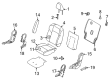 Diagram for 2023 Nissan Pathfinder Seat Cushion - 88361-6TF0A