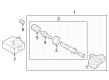 Diagram for 2023 Nissan Z TPMS Sensor - 40770-6GP0A