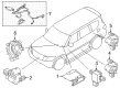 Diagram for 2023 Nissan Armada Air Bag - K85P1-6JL0A