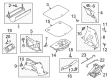 Diagram for Nissan NV Interior Light Bulb - KE262-89947