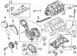 Diagram for Nissan Armada Timing Cover - 13500-1LA2A