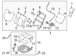 Diagram for Nissan Seat Motor - 88553-6JU0A