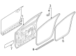 Diagram for Nissan ARIYA Door Seal - 80838-5MP0A