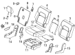 Diagram for 2023 Nissan Pathfinder Seat Cushion - 88311-6TA1A