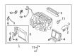 Diagram for 2024 Nissan Altima Evaporator - 27280-6GU0C