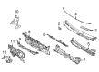 Diagram for Nissan Rogue Dash Panels - 67100-6RA0A