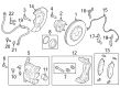 Diagram for Nissan ARIYA Brake Caliper Repair Kit - D1133-5MR0A