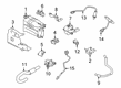 Diagram for Nissan Rogue Sport Vapor Canister - 14950-6MM0B