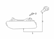 Diagram for Nissan Kicks Fog Light - 26150-00Q0B