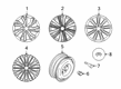 Diagram for 2023 Nissan Armada Spare Wheel - D0300-6GW5A