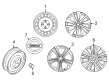 Diagram for 2020 Nissan Sentra Wheel Cover - 40315-6LB0A