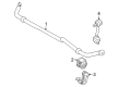 Diagram for 2022 Nissan Rogue Sway Bar Bushing - 56243-6RS2A