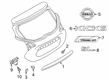 Diagram for Nissan Kicks Emblem - 84890-9VC0A