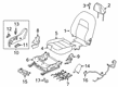 Diagram for 2023 Nissan Altima Seat Cushion - 87310-6CC3A