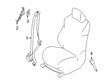 Diagram for 2023 Nissan Kicks Seat Belt - 86884-5RL9A