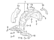 Diagram for 2023 Nissan ARIYA Wheelhouse - 63840-5MP0A