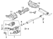 Diagram for 2021 Nissan Rogue Catalytic Converter - B08A2-6RK1A