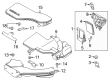 Diagram for Nissan Rogue Sport Air Duct - 16576-6MA1B