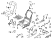 Diagram for 2024 Nissan Pathfinder Seat Switch - 87468-6TC0A