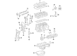 Diagram for Nissan NV Timing Cover - 13500-ET00A