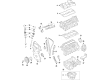 Diagram for 2023 Nissan Altima Cylinder Head Gasket - 11044-5NA0D