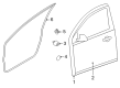 Diagram for 2023 Nissan Versa Door Seal - 80830-5EF0A