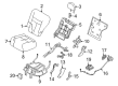 Diagram for 2023 Nissan Murano Seat Cushion - 88361-9UF0A