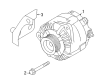 Diagram for Nissan Rogue Alternator - 2310M-4BA0BRW