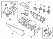 Diagram for Nissan Frontier Ignition Switch - 25150-5NA0A