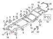 Diagram for 2022 Nissan Titan Engine Mount Bracket - 95110-EZ11A