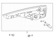 Diagram for Nissan Pathfinder Back Up Light - 26540-6TA0A